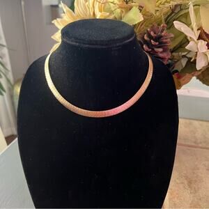 Dyadema Bronze Thick Etched Chain Necklace
